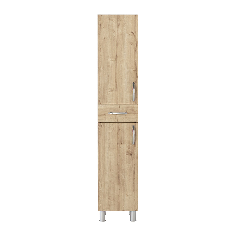 Ντουλάπι κουζίνας - μπάνιου Selina Megapap χρώμα sapphire oak 35x31x179εκ.