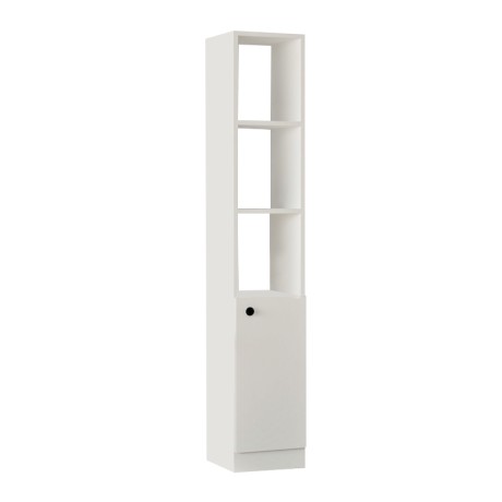 Trend Megapap melamine kitchen - bathroom cabinet in white color 30x29.6x170cm.