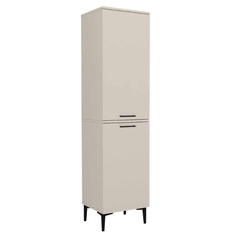 Singa Megapap melamine multipurpose cabinet in sandstone color 45x40x180cm.