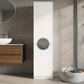 Verga Megapap melamine multipurpose cabinet in white color 45x40x180cm.
