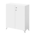 Cilem Megapap melamine multipurpose cabinet in white color 70x32x88cm.