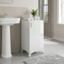 Rene Megapap melamine multipurpose cabinet in white color 29x29x68cm.