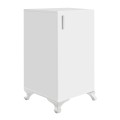 Rene Megapap melamine multipurpose cabinet in white color 29x29x68cm.