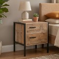 PALLET-W Bedside 44x40x50 Antique Oak