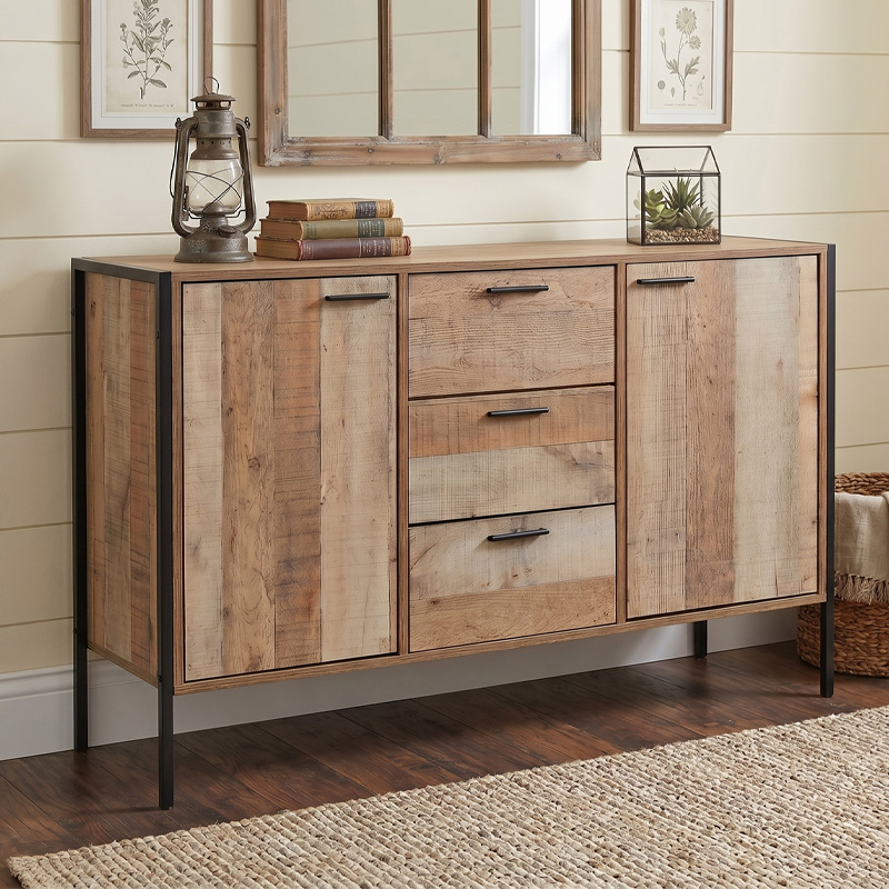 Pallet-W Μπουφές 124X40X80 Antique Oak