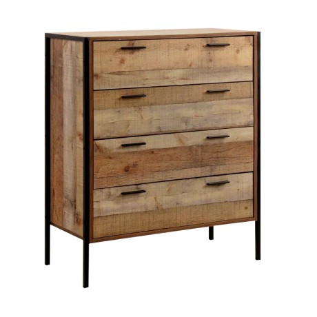 PALLET-W Dresser 4-Drawers 84x40x100 Antique Oak