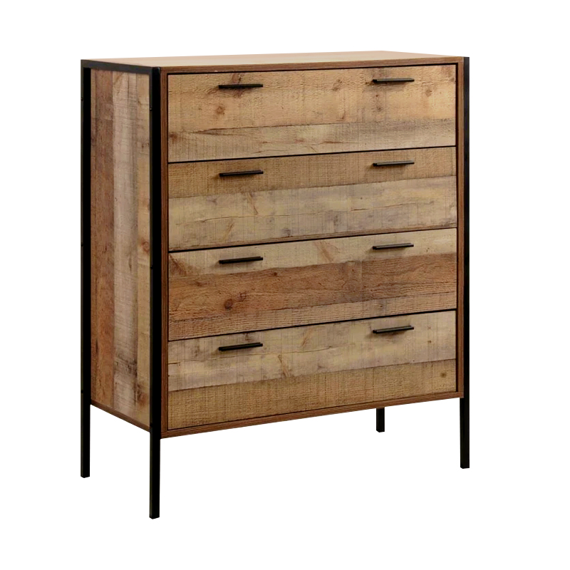 Pallet-W Συρταριέρα 4-Συρτ.84X40X100 Antique Oak