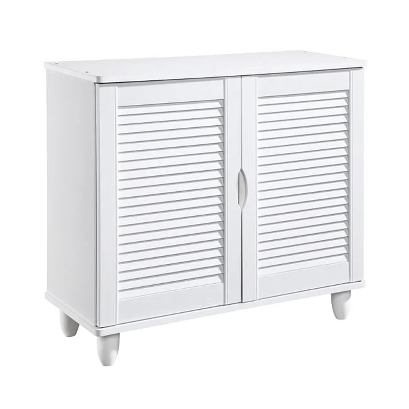 SHOE CABINET 2 Doors 77x33x70cm White