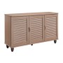 SHOE CABINET 3 Doors 110x33x77cm Sonoma