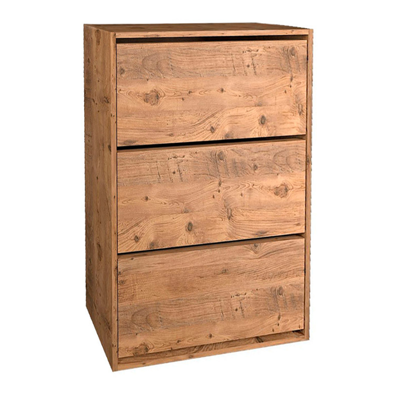 Παπουτσοθήκη μελαμίνης Nave Megapap 18 ζευγών χρώμα pine oak 73,6x24x110εκ.
