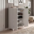 Jack Megapap melamine shoe cabinet in white color 72x32.5x100cm.