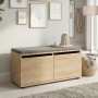 Παπουτσοθήκη Twain Megapap 8 ζευγών χρώμα sapphire oak 80x35x42εκ.