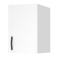 Melamine one - door wardrobe loft Ricardo Megapap in white color 40x51.8x59cm.