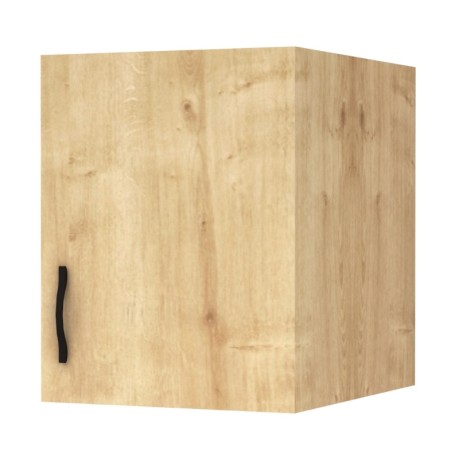 Melamine one - door wardrobe loft Victoria Megapap in oak color 50x60x59cm.