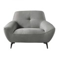 PEDRO Armchair Fabric Grey