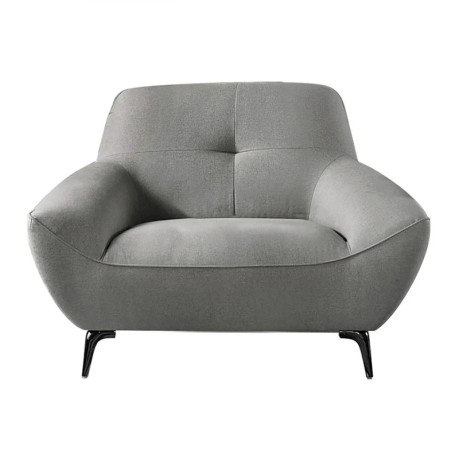 PEDRO Armchair Fabric Grey