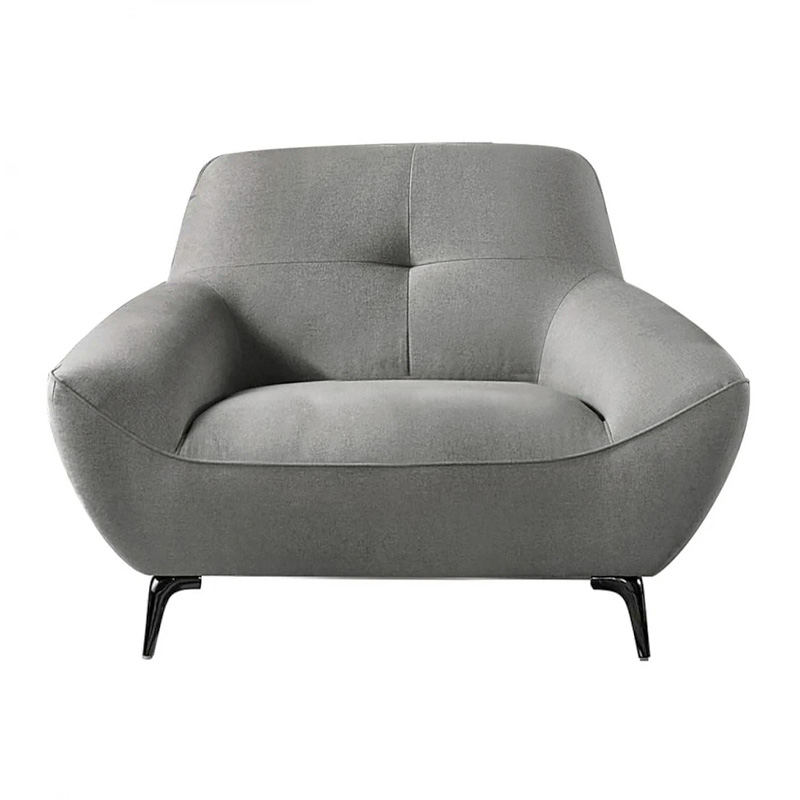 PEDRO Armchair Fabric Grey