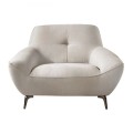 PEDRO Armchair Fabric Mixed Beige