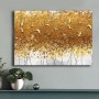 Πίνακας σε καμβά "Golden Birds" Megapap ψηφιακής εκτύπωσης 100x70x3εκ.