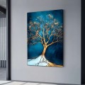 "Golden Tree" Megapap painting on canvas digital printing 70x100x3cm.
