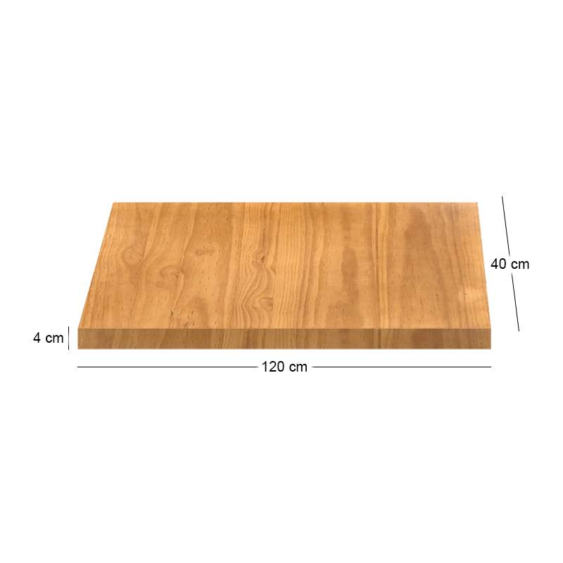 PINE Table Top 40x120cm/40mm, Natural