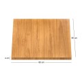 PINE Table Top 80x80cm/40mm, Natural