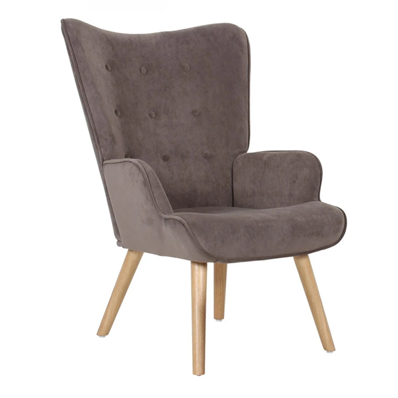 ALMA Armchair Brown Velure (K/D)