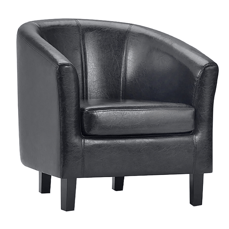 BOGA Armchair Black Pu