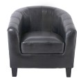BOGA Armchair Black Pu