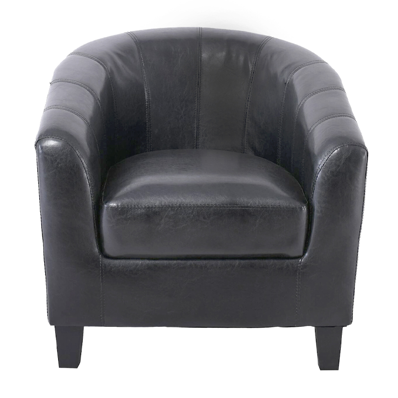 BOGA Armchair Black Pu