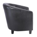 BOGA Armchair Black Pu