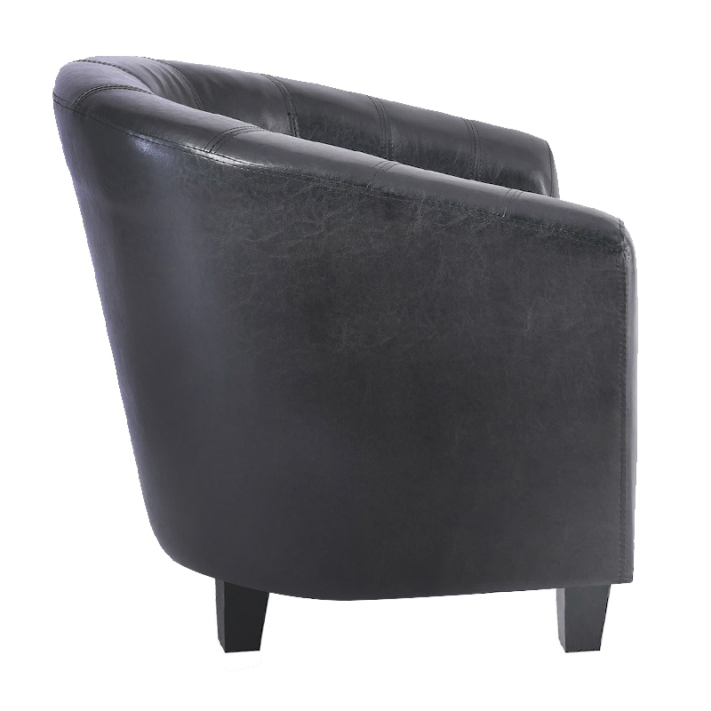 BOGA Armchair Black Pu