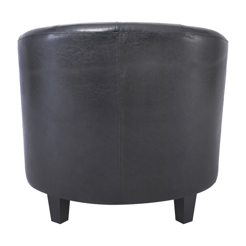BOGA Armchair Black Pu