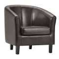 BOGA Armchair Dark Brown Pu