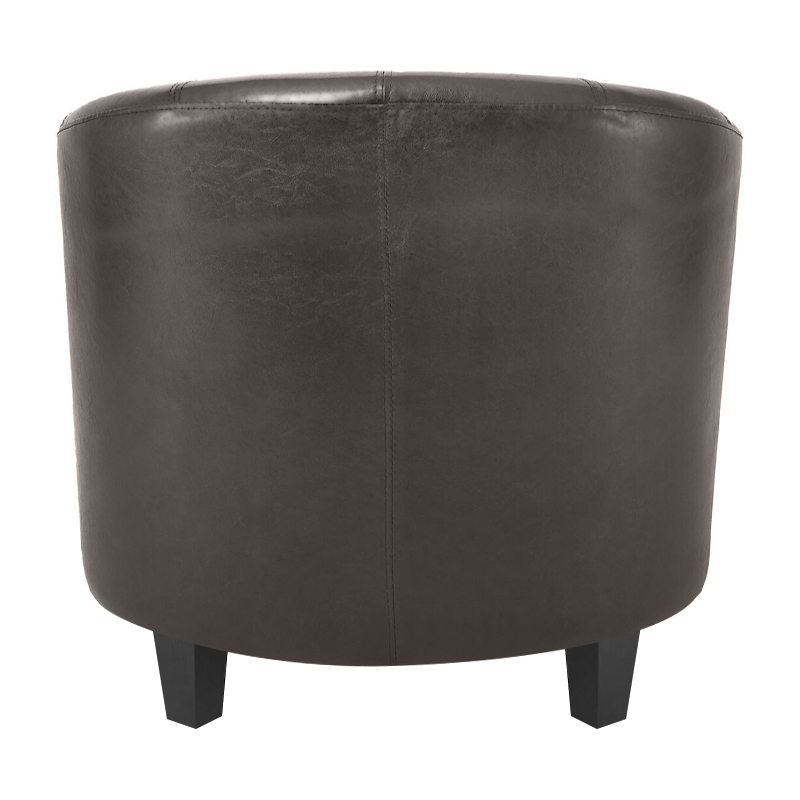 BOGA Armchair Dark Brown Pu