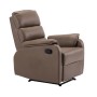 COMFORT Armchair Relax Cappuccino Pu