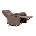 COMFORT Armchair Relax Cappuccino Pu