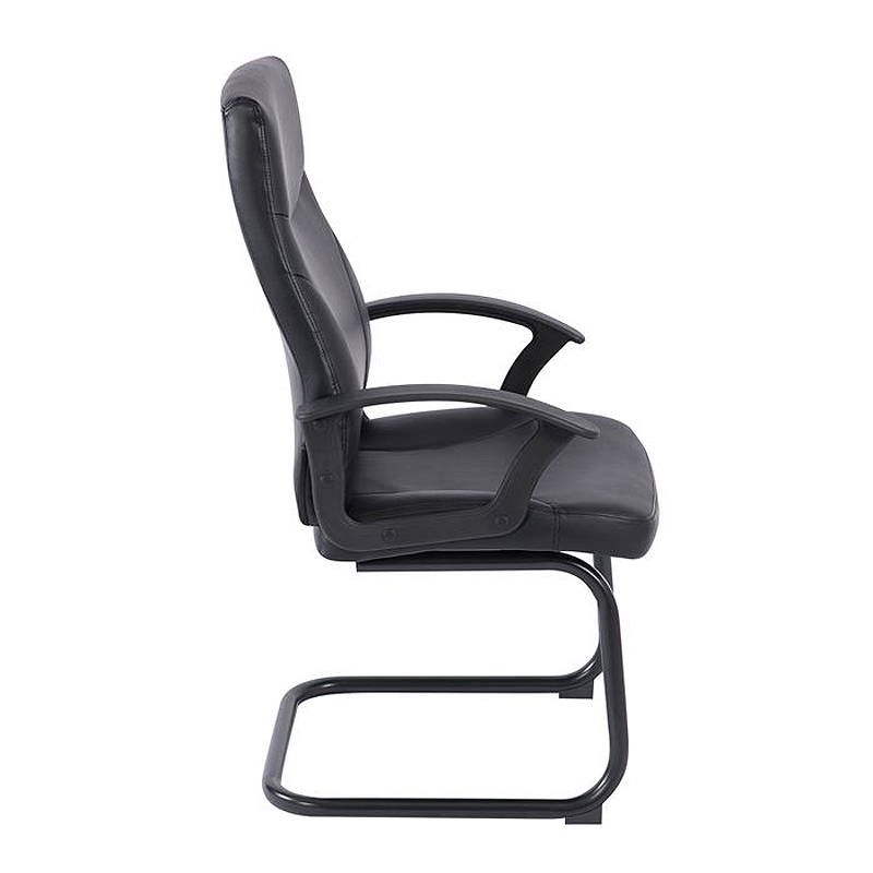 BF1250V Office Visitor Armchair Black Pu