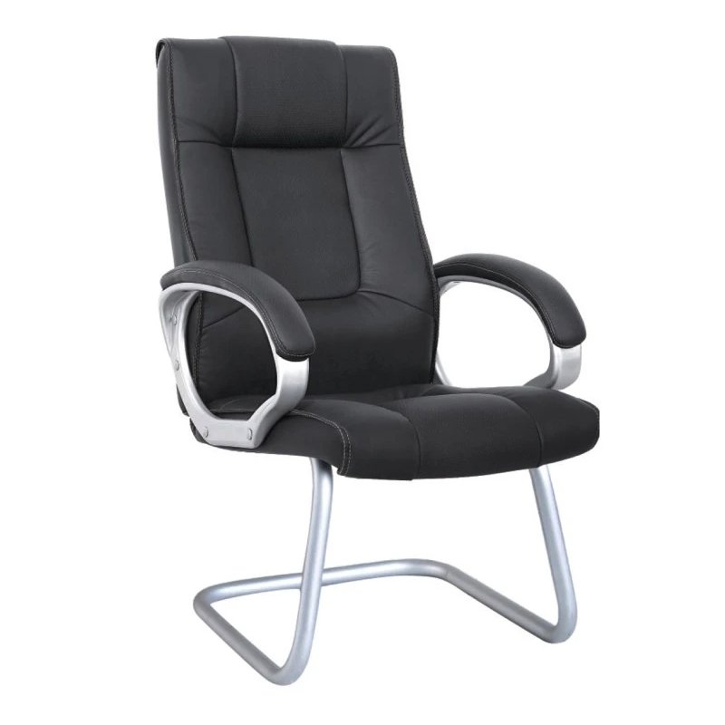 BF6900V Office Visitor Armchair Black Pu
