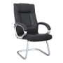 BF6900V Office Visitor Armchair Black Pu