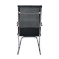 ALTA Visitor Armchair/Chromed Frame/Black Mesh