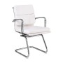 BF4800V Office Visitor Armchair White Pu