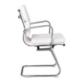 BF4800V Office Visitor Armchair White Pu