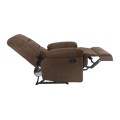 JULIA Armchair Relax Brown Fabric