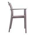 AKRON Armchair PP-UV Sand Beige/Tortora