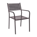 CAPRICE Armchair Steel Sand Brown