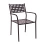 CAPRICE Armchair Steel Sand Brown