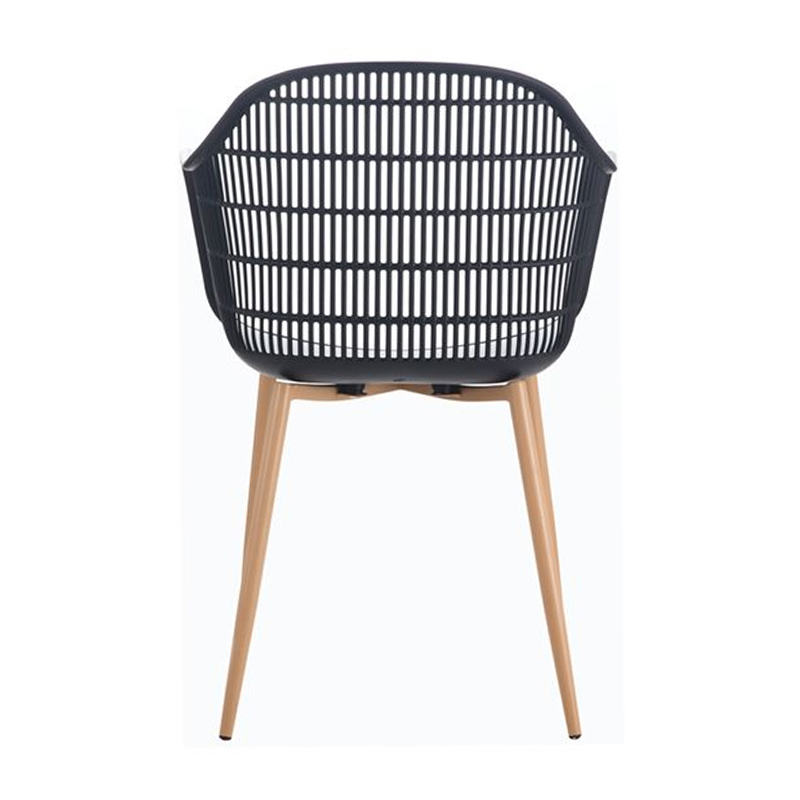 BERRY Armchair Metal Natural/PP-UV Black