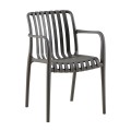 MODA-N Stackable Armchair PP Grey