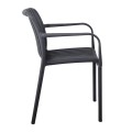 MODA Stackable Armchair-Pro PP-UV Anthracite